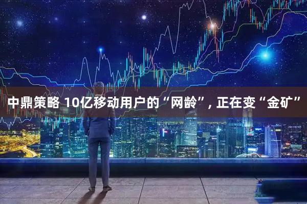 中鼎策略 10亿移动用户的“网龄”, 正在变“金矿”