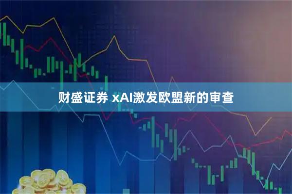 财盛证券 xAI激发欧盟新的审查